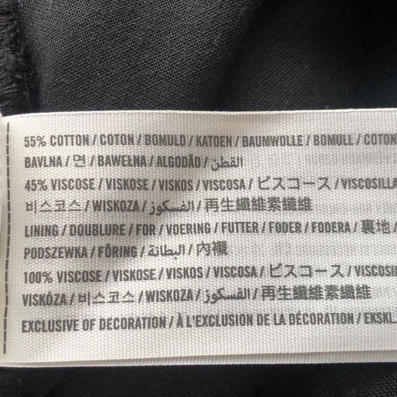 Abercrombie & Fitch Women’s Sz MP Jumper Shorts Black Crochet Detail Pockets - Picture 9 of 16